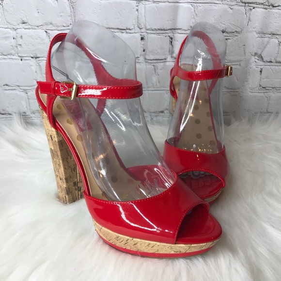 Nine & Co. Shoes - Nine & Co. Red Heels Size 9
